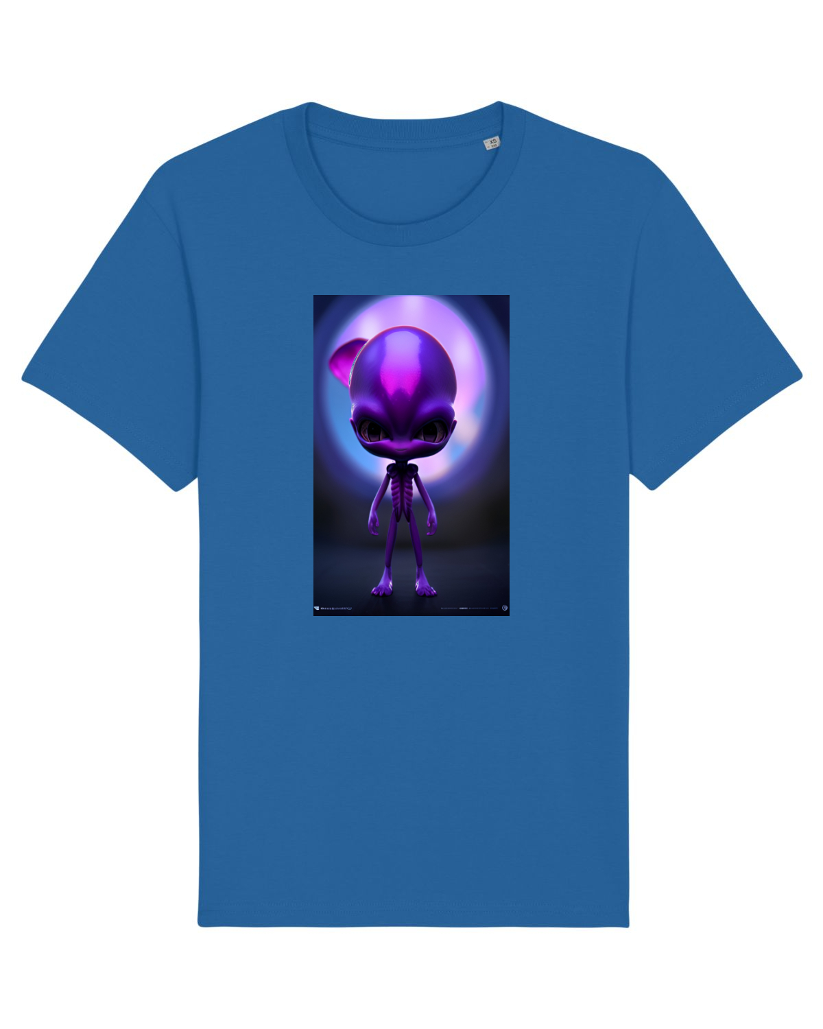 Tricou mânecă scurtă Unisex Rocker Royal Blue