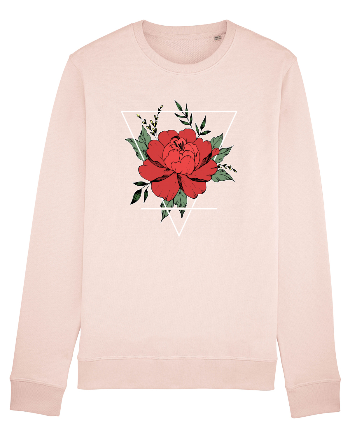 Bluză mânecă lungă Unisex Rise Candy Pink