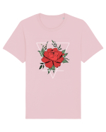 Rose Tricou mânecă scurtă Unisex Rocker