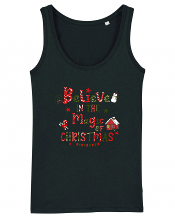 Believe In The Magic Of Christmas Black