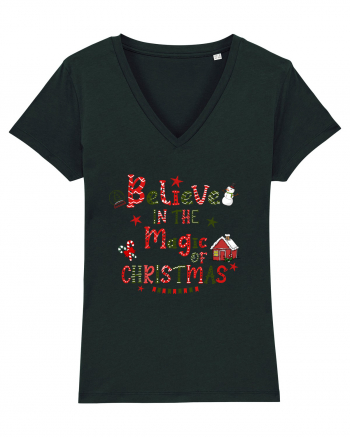 Believe In The Magic Of Christmas Black