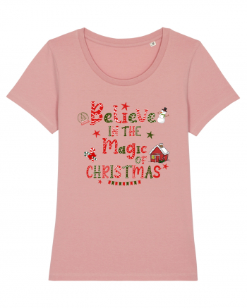 Believe In The Magic Of Christmas Canyon Pink