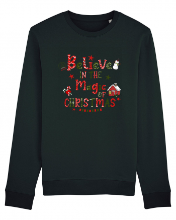 Believe In The Magic Of Christmas Black