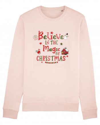 Believe In The Magic Of Christmas Candy Pink