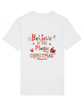 Believe In The Magic Of Christmas Tricou mânecă scurtă Unisex Rocker