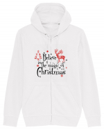 Believe In The Magic Of Christmas Hanorac cu fermoar Unisex Connector