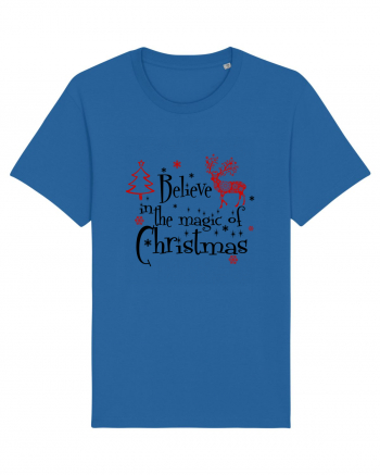 Believe In The Magic Of Christmas Royal Blue