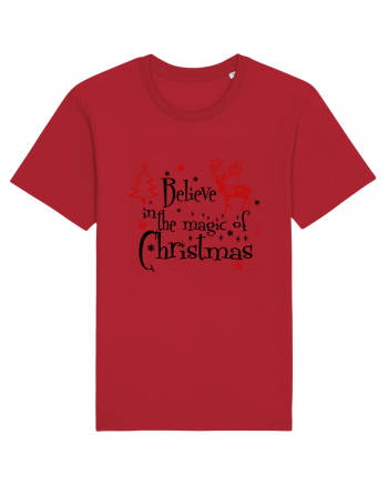 Believe In The Magic Of Christmas Red