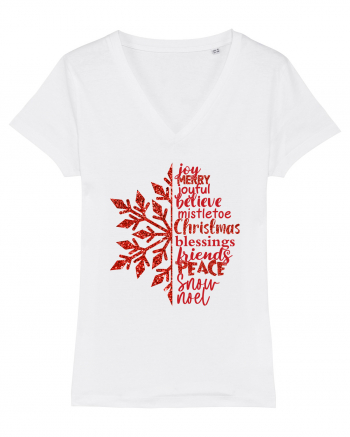 Christmas Blessing Words White