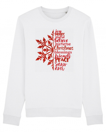 Christmas Blessing Words White