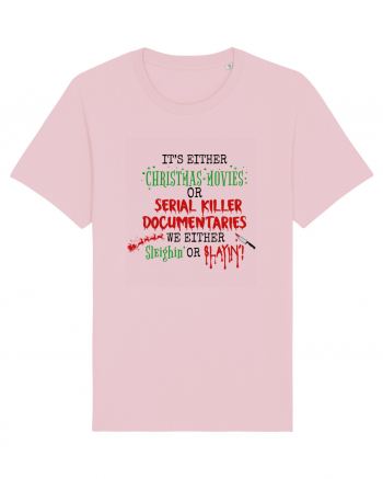 Christmas Movies Cotton Pink