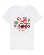 Dear Santa... Sorry! Tricou mânecă scurtă  Copii Mini Creator