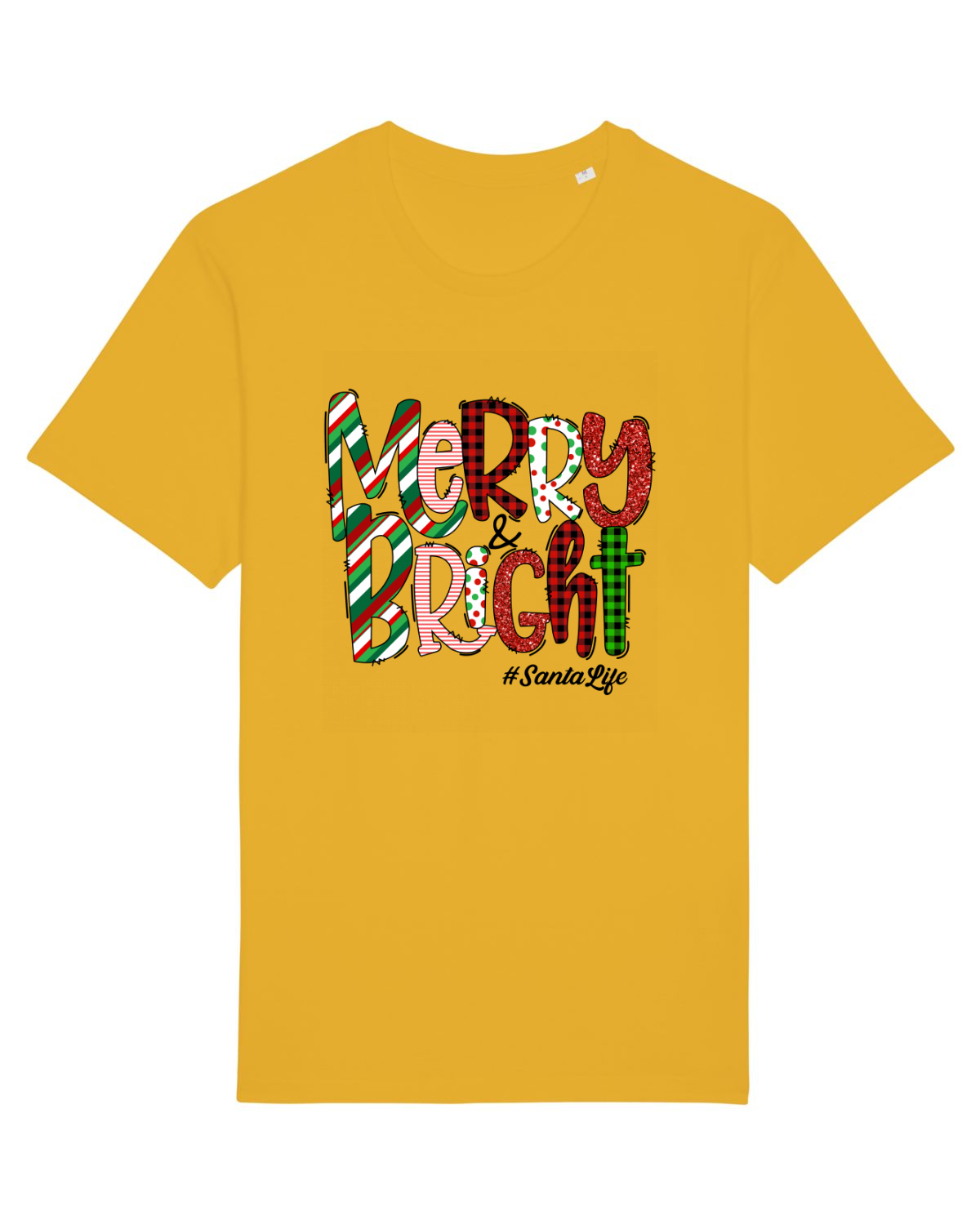Tricou mânecă scurtă Unisex Rocker Spectra Yellow