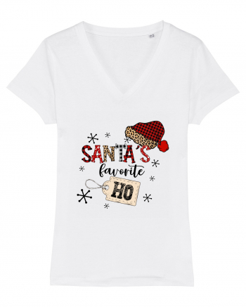 Santas's Favorite Ho White