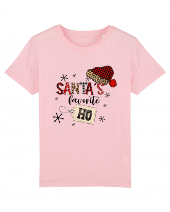 Santas's Favorite Ho Cotton Pink