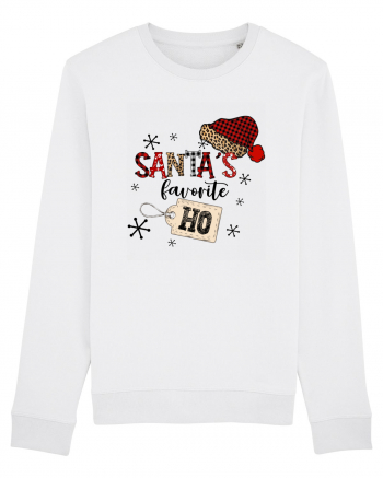 Santas's Favorite Ho White