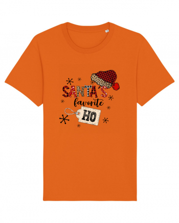 Santas's Favorite Ho Bright Orange