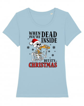 When You're Dead Inside But It's Christmas Sky Blue