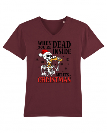 When You're Dead Inside But It's Christmas Burgundy