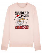 When You're Dead Inside But It's Christmas Bluză mânecă lungă Unisex Rise