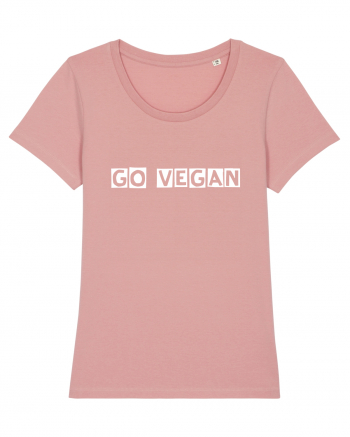 Go Vegan Canyon Pink