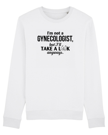 Not a Gynecologist White