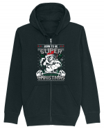 Born To Be Super Christmas Hanorac cu fermoar Unisex Connector