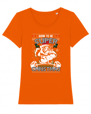 Born To Be Super Christmas Bright Orange