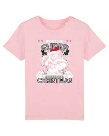 Born To Be Super Christmas Cotton Pink