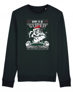 Born To Be Super Christmas Bluză mânecă lungă Unisex Rise