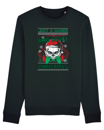 Just A Gamer Who Loves Christmas Black