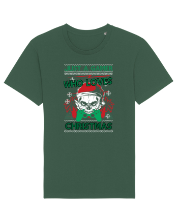 Just A Gamer Who Loves Christmas Bottle Green