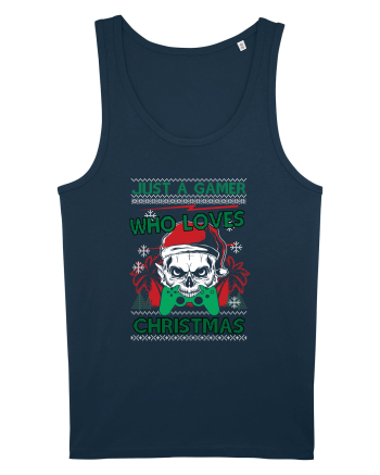 Just A Gamer Who Loves Christmas Navy