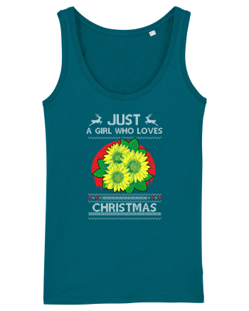 Just A Girl Who Loves Christmas Ocean Depth