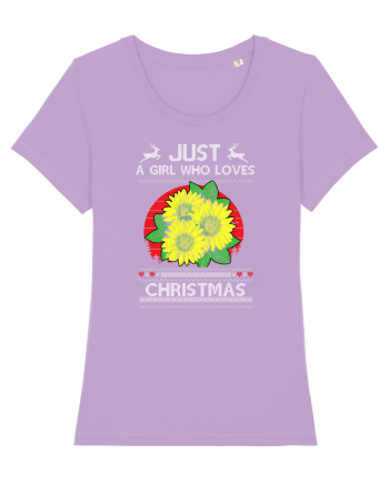 Just A Girl Who Loves Christmas Lavender Dawn