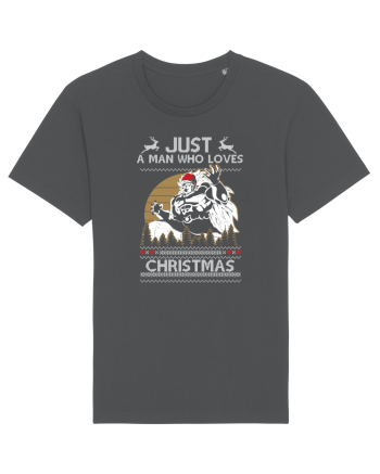 Just A Man Who Loves Christmas Anthracite