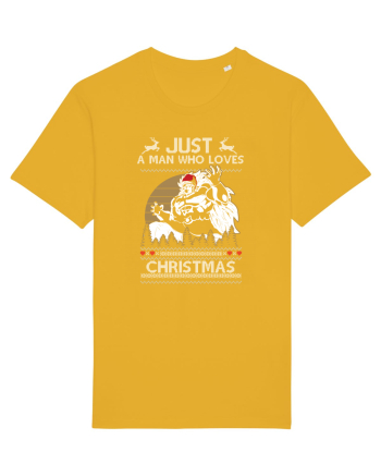 Just A Man Who Loves Christmas Spectra Yellow