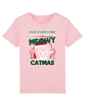 Meowy Catmas Cotton Pink