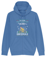 Merry Bikemas Time To Bike Hanorac cu fermoar Unisex Connector