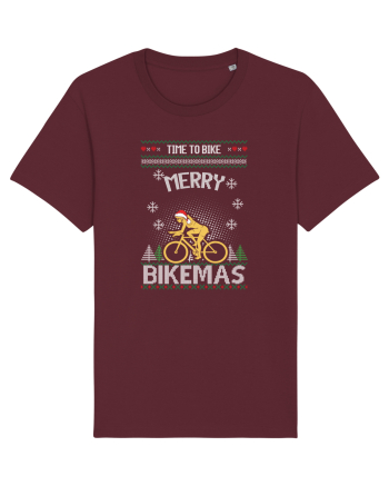 Merry Bikemas Time To Bike Burgundy