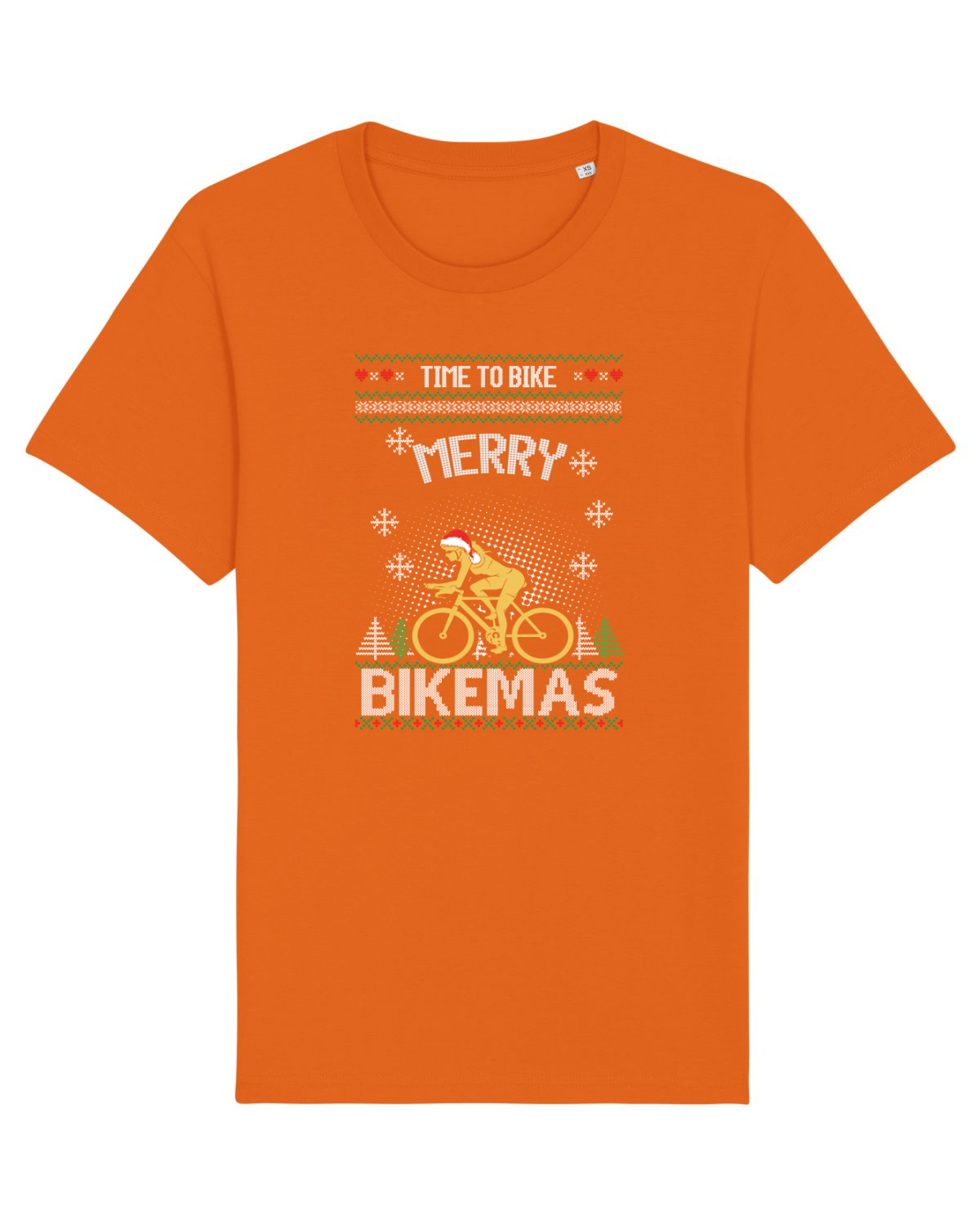 Tricou mânecă scurtă Unisex Rocker Bright Orange