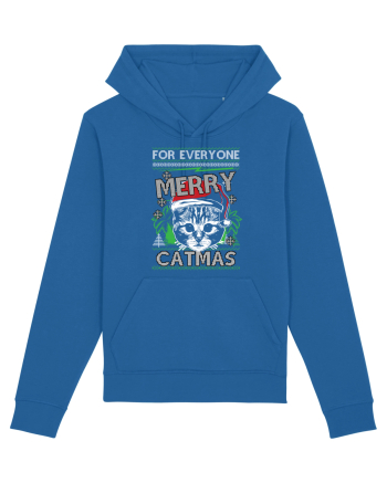 Merry Catmas Royal Blue
