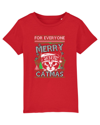 Merry Catmas Red