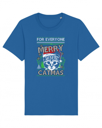 Merry Catmas Royal Blue