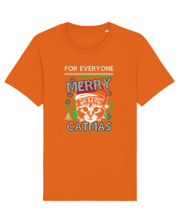 Merry Catmas Bright Orange