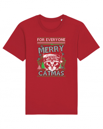 Merry Catmas Red