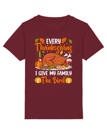 Every Thanksgiving I give my family the Bird Burgundy