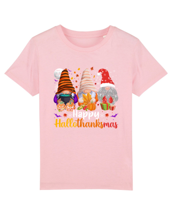 Happy Hallothanksmas Cotton Pink