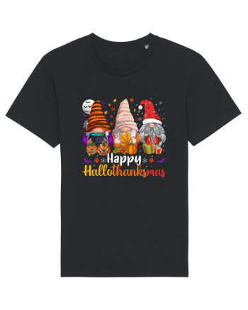 Happy Hallothanksmas Black