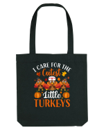 I care for the cutest little turkeys Sacoșă textilă